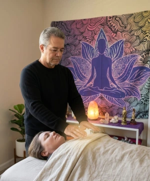 Reiki healing sessions for energetic balance with Francisco