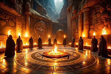 Pagan stories and fire as a sacred teacher