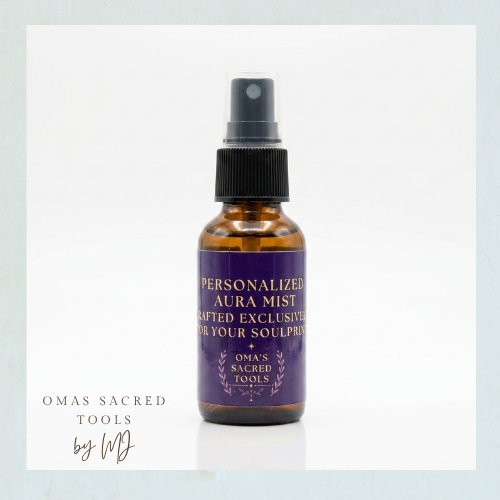 Custom Violet Flame Spray _ Intuitive Reading _ Oma’s Sacred Tools