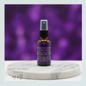 Custom Violet Flame Spray _ Intuitive Reading _ Oma’s Sacred Tools
