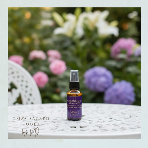 Custom Violet Flame Spray _ Intuitive Reading _ Oma’s Sacred Tools
