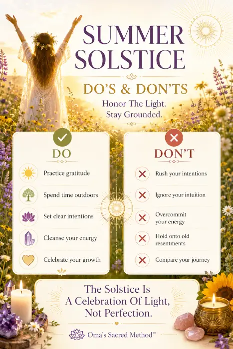 Summer solstice blessings and rituals