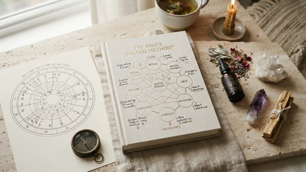 Personalized spiritual rituals explained through The Oma's Sacred Method™.