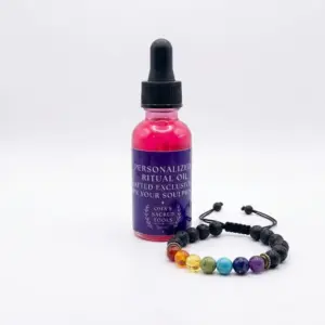personalized ritual oil set omas sacred method