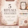 5 Rituals That Can Change Your Energy digital ritual guide cover