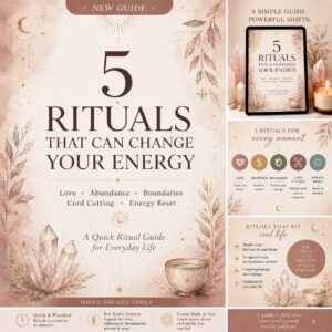 5 Rituals That Can Change Your Energy digital ritual guide cover