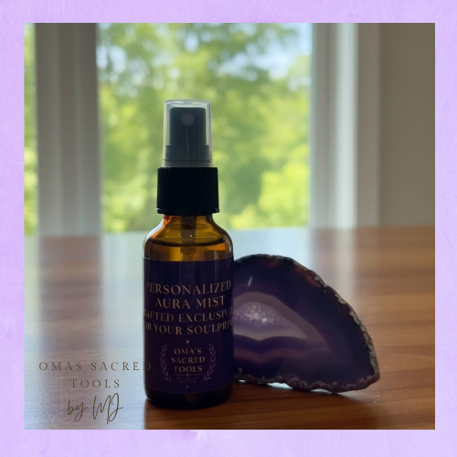 Custom Saint Germain Spray _ Intuitive Reading _ Oma’s Sacred Tools