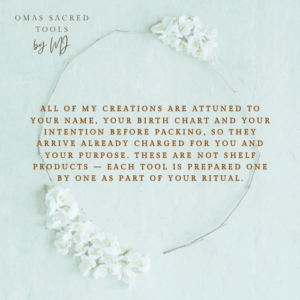 Intention Ritual Oil Rollerball, Oma's Sacred Tools by MJ