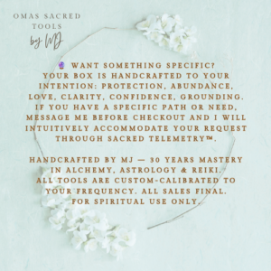 Intention Ritual Oil Rollerball, Oma's Sacred Tools by MJ