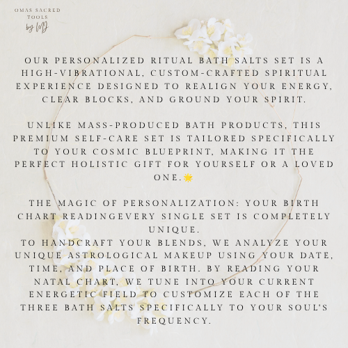 Personalized Sacred Salts – Spiritual Reset