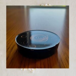 Sacred Geometry Energy Disc _ One-of-a-Kind Handcrafted Energy To