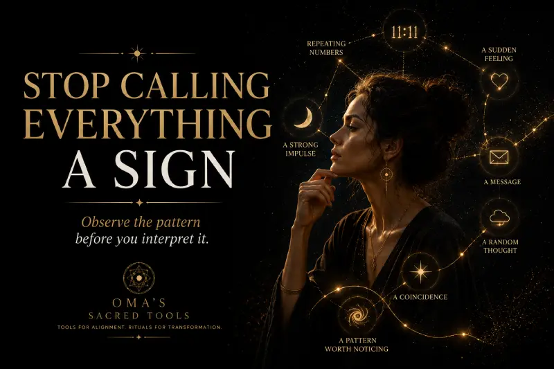 Stop Calling Everything a Sign: A Spiritual Discernment Practice