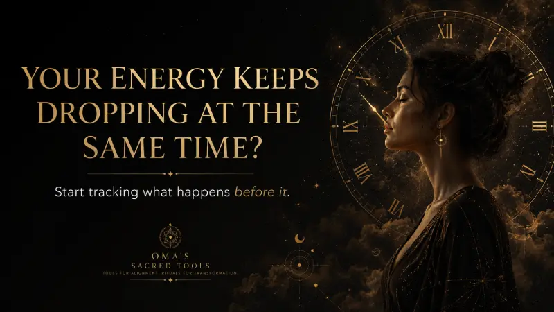energy drops at the same time every day