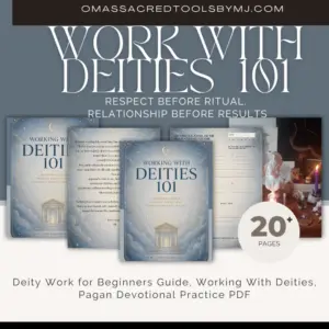 Working With Deities 101 beginner deity work digital guide