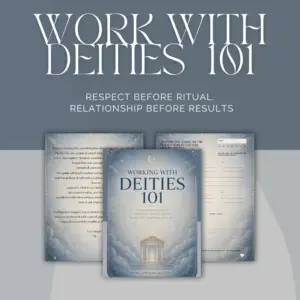 Working With Deities 101 beginner deity work digital guide