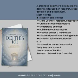 Working With Deities 101 beginner deity work digital guide