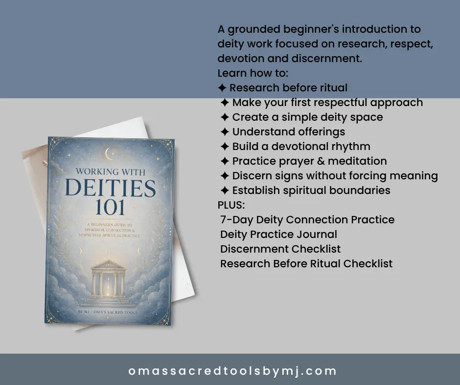Working With Deities 101 beginner deity work digital guide