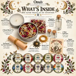 mini travel altar kit by intention