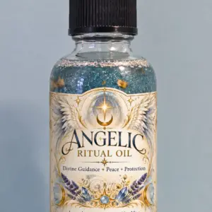 Angelic ritual oil for divine guidance peace and protection