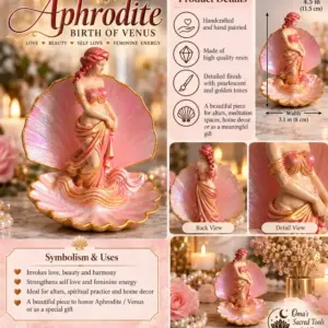 Aphrodite Birth of Venus Goddess Statue