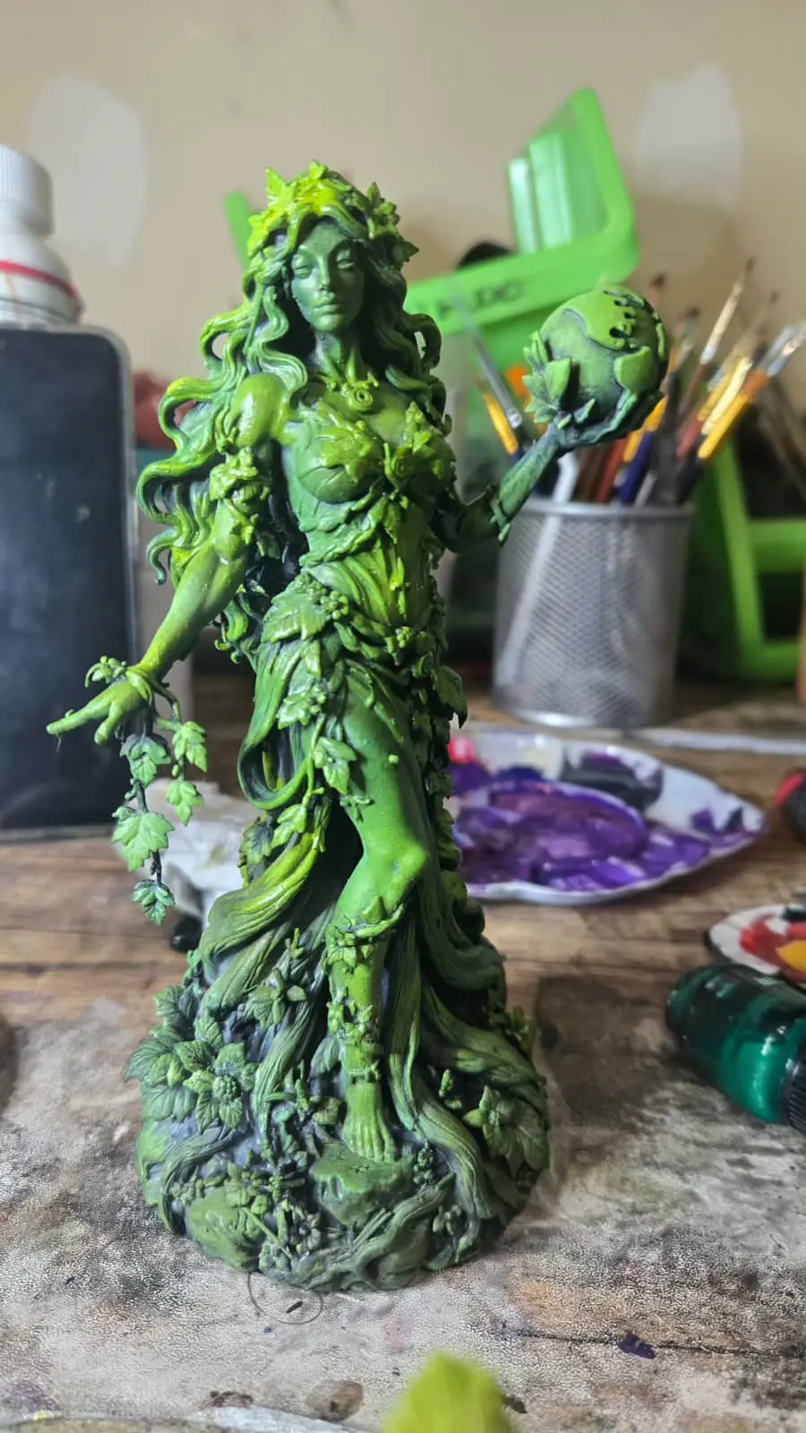 Gaia Mother Earth Goddess Statue