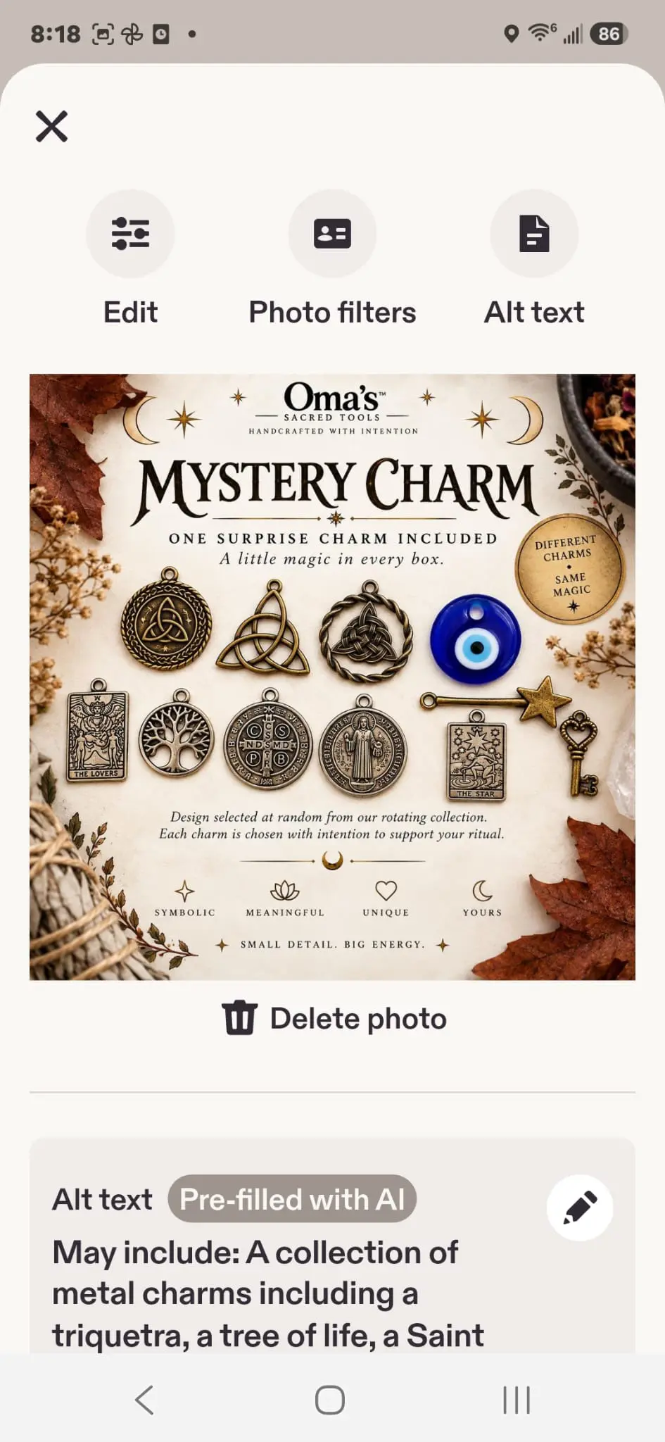 Goddess Mystery Ritual Box