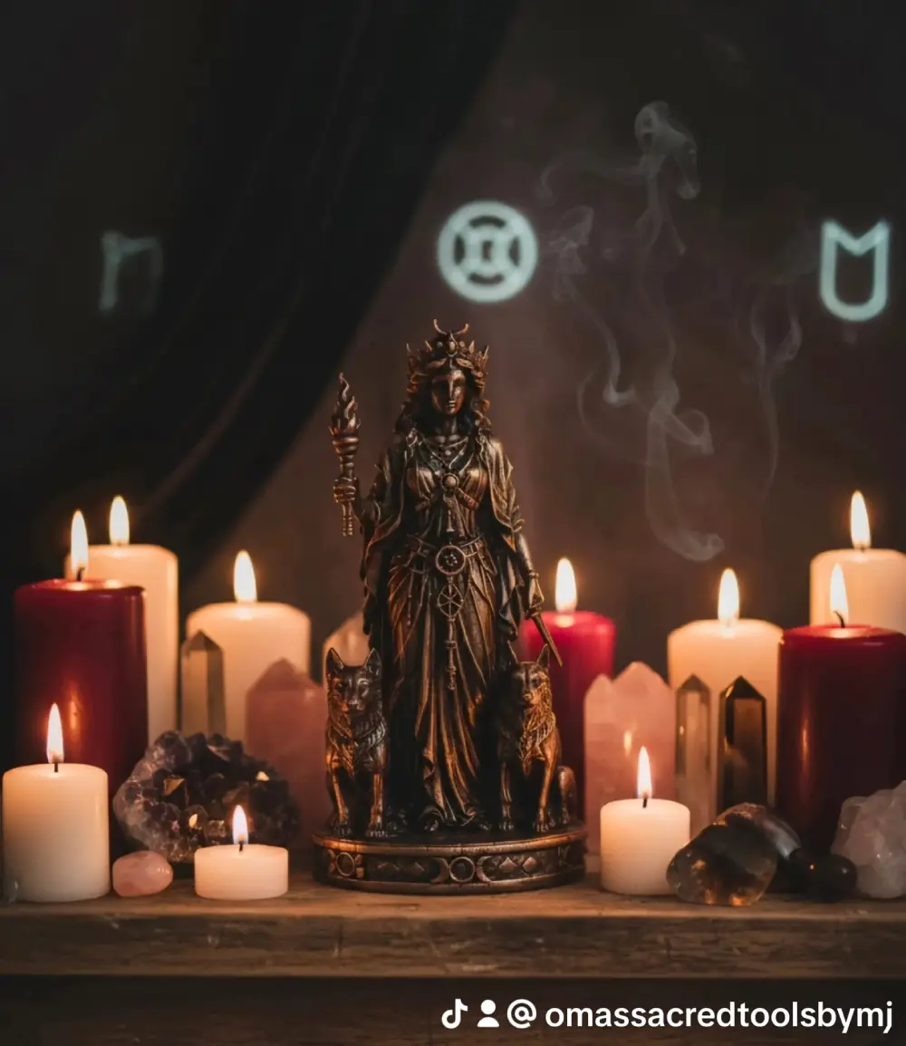 Hecate Goddess Statue