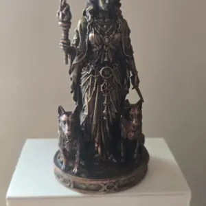 Hecate Goddess Statue 4 Inch | Witchcraft Altar Decor - Image 3