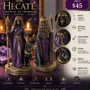 Hecate Goddess Statue