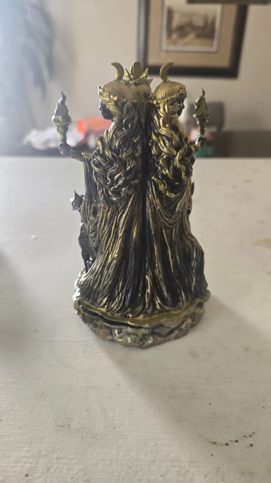 Hecate Triformis Statue