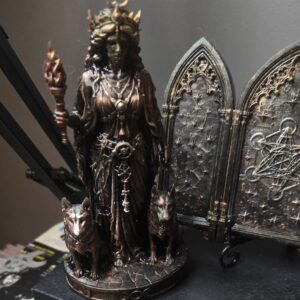 Hecate goddess statue