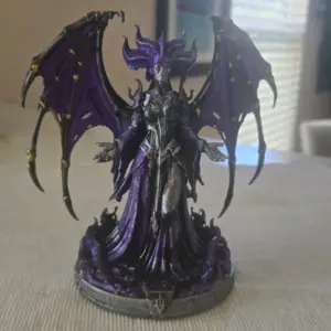 Lilith Queen of Shadows Statue | Hand-Painted 6.5” - Image 7