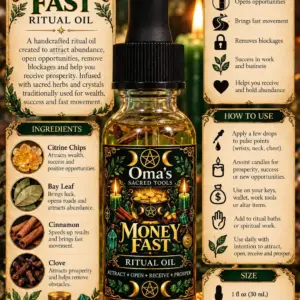 Alternative view of Money Fast Ritual Oil for Prosperity & Abundance