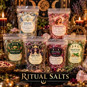 Personalized Sacred Salt | Custom Made Spiritual Bath Salts