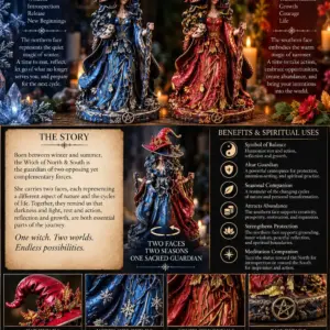 North and South Witch Statue