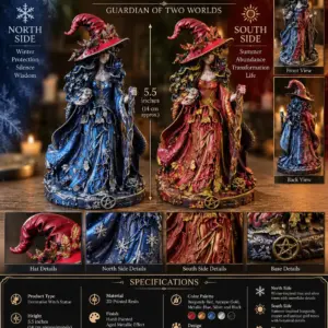 North and South Witch Statue