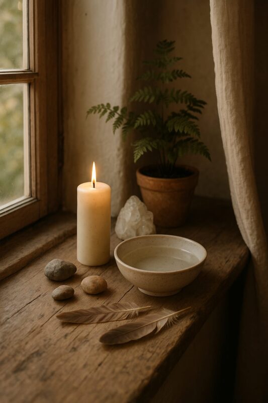 Create a Sacred Altar. Oma's Design
