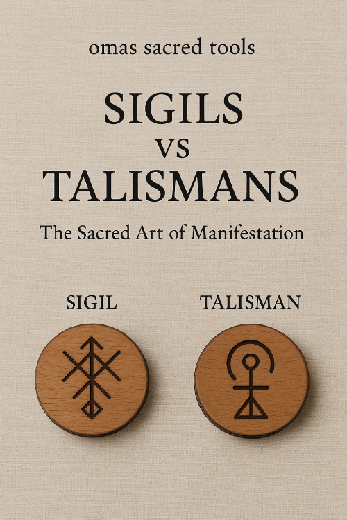 Sigils vs Talismans: The Sacred Art of Manifestation. Oma's Design