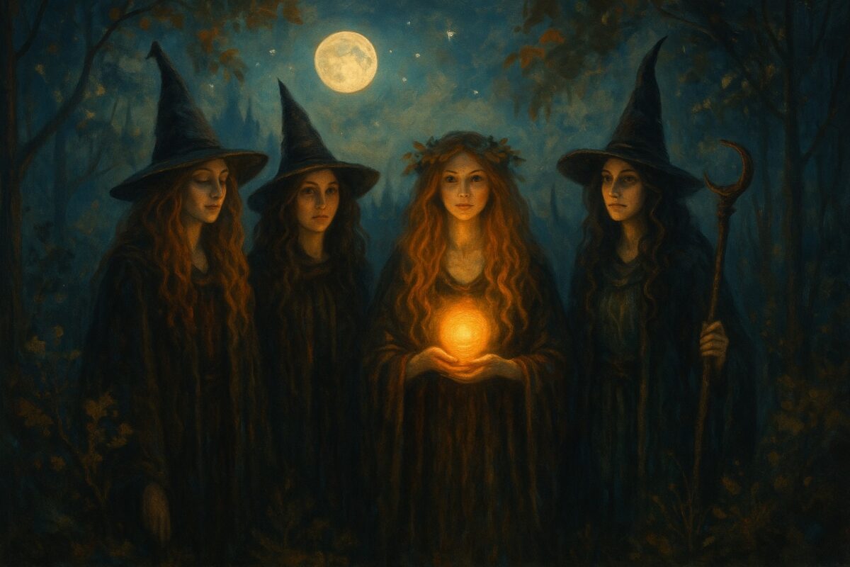 many faces of the witch. Oma's Design