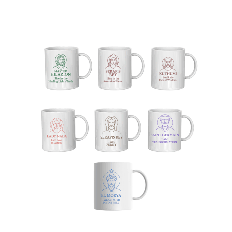 Ascended Masters sacred mugs