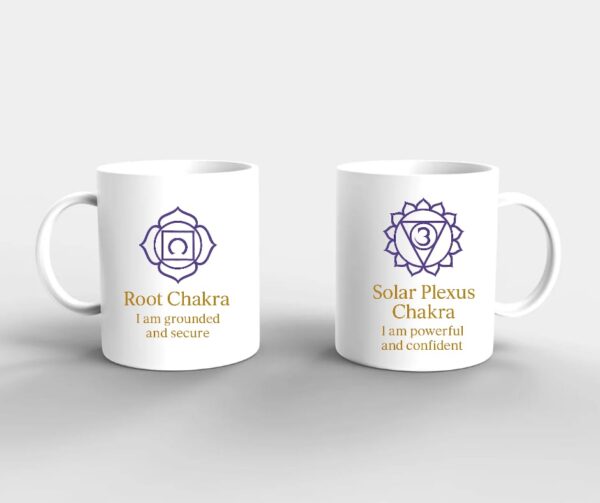 Chakra Healing Mug Collection Oma's Design