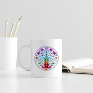 White Chakra Tree of Life Oma's Design