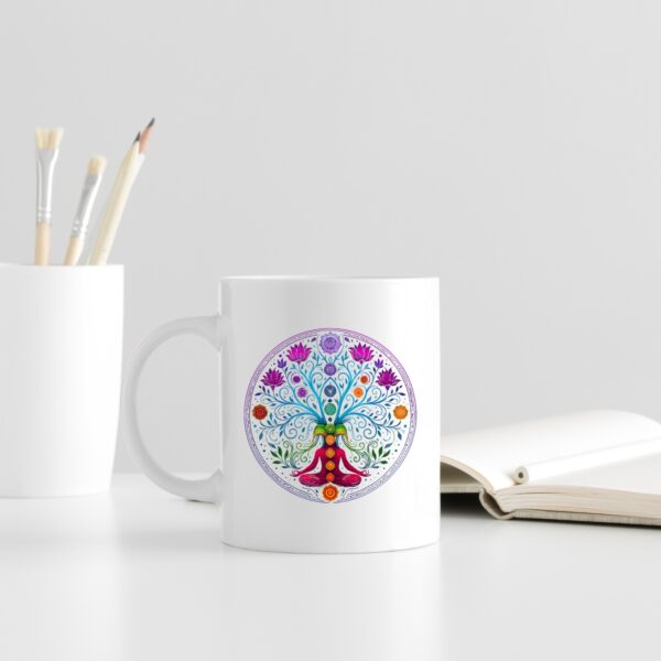 White Chakra Tree of Life Oma's Design