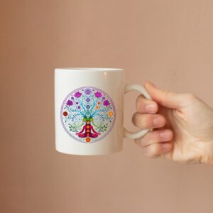 White Chakra Tree of Life Oma's Design