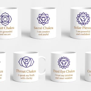 Chakra Healing Mug Collection Oma's Design