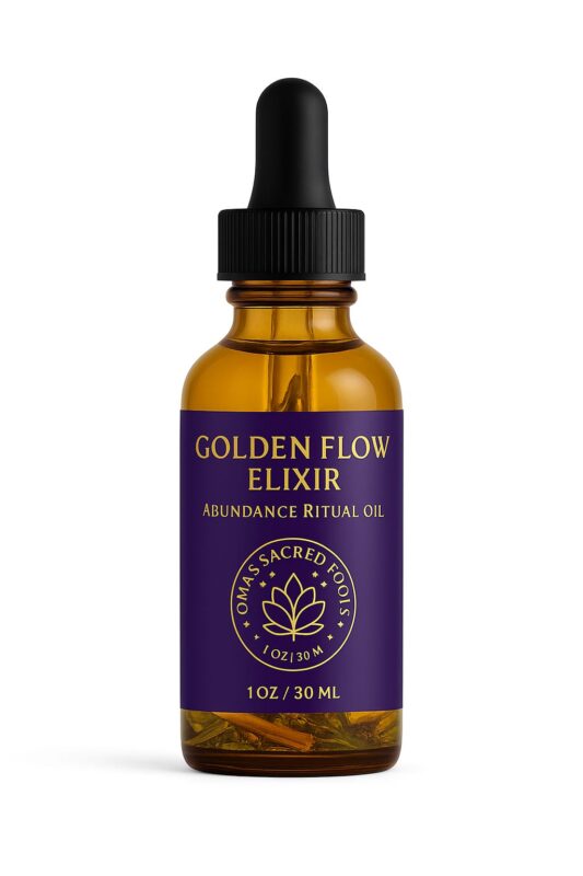 golden flow elixir Oma's Design
