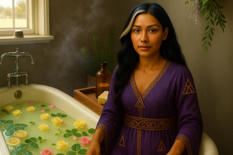 Ritual Bath Salts Tablet Oma's Design