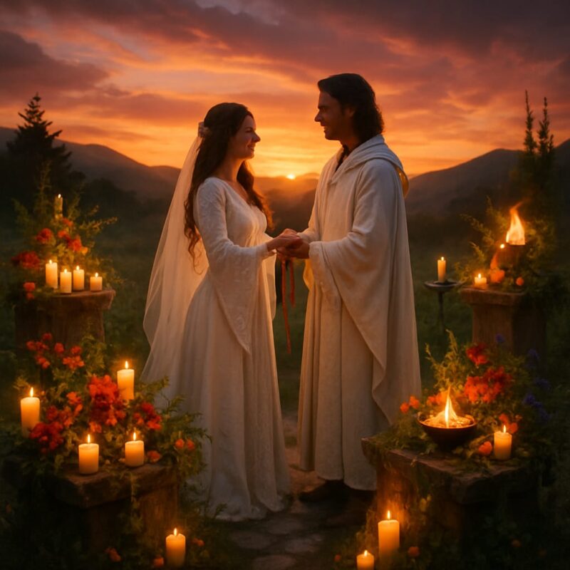 Sacred Vows in the Circle Oma's Design