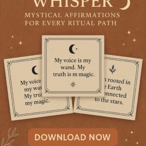 witch whisper cards Oma's Design
