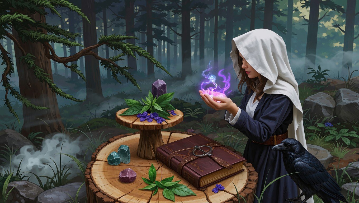 Witch’s Moon Water Blessing